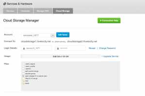 Cloud Storage Manager Screenshot 