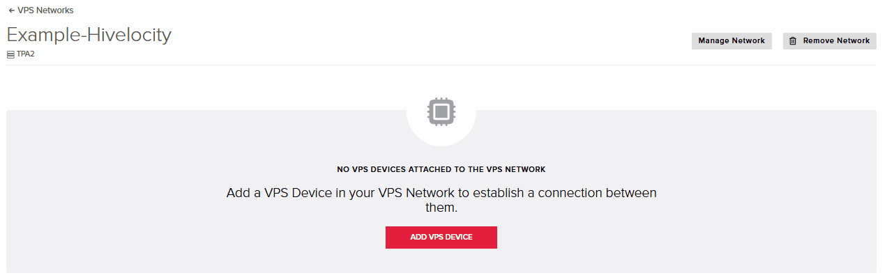 Empty VPS Network