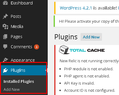 Plugin tab 